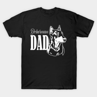 Doberman Dad Gifts T-Shirt